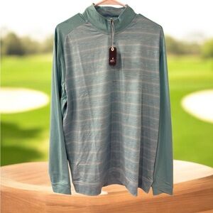 Johnnie-O Golf Pullover Bert 1/4 Zip Men’s Size L NWT